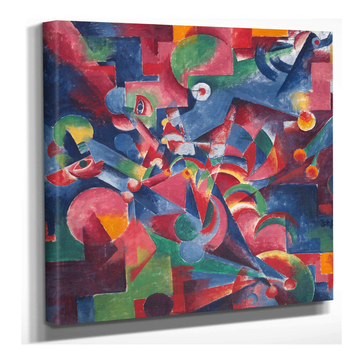 Happening Geschehen by Johannes Molzahn