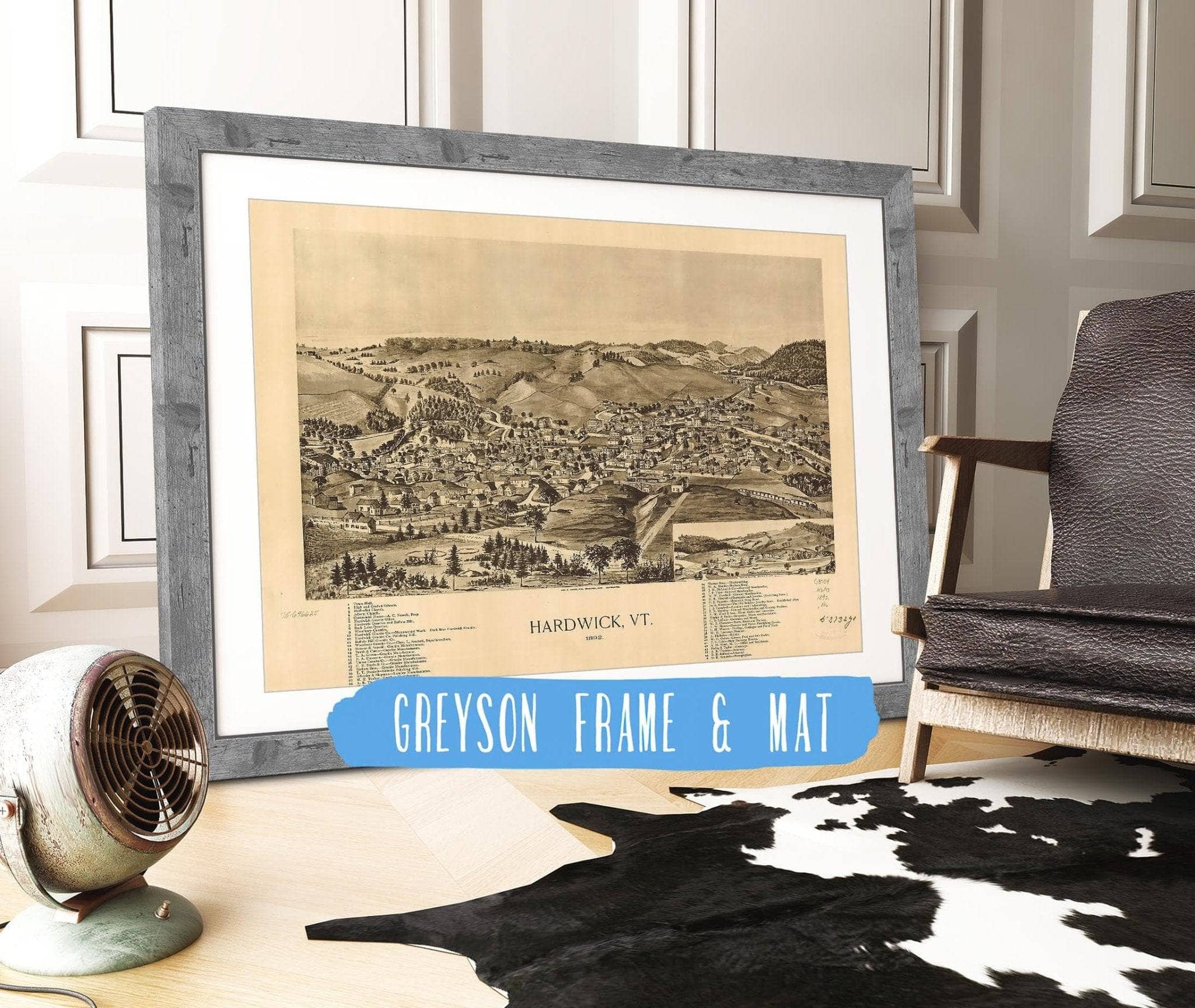 Hardwick Vt 1892 State of Vermont