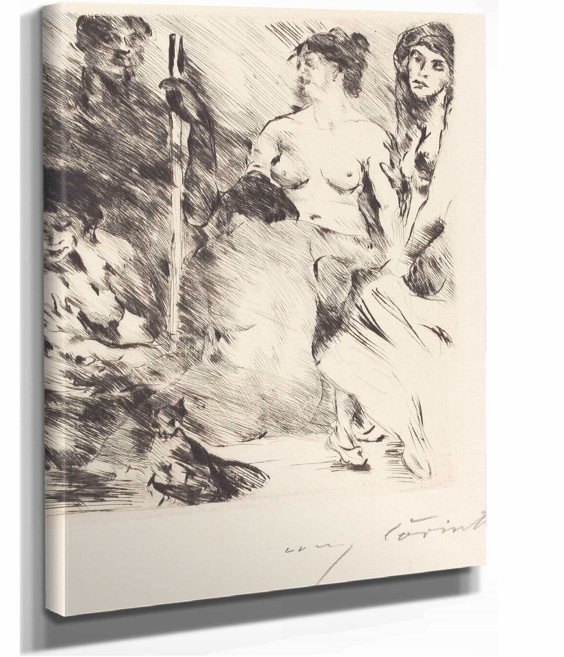 Harem Der Harem by Lovis Corinth