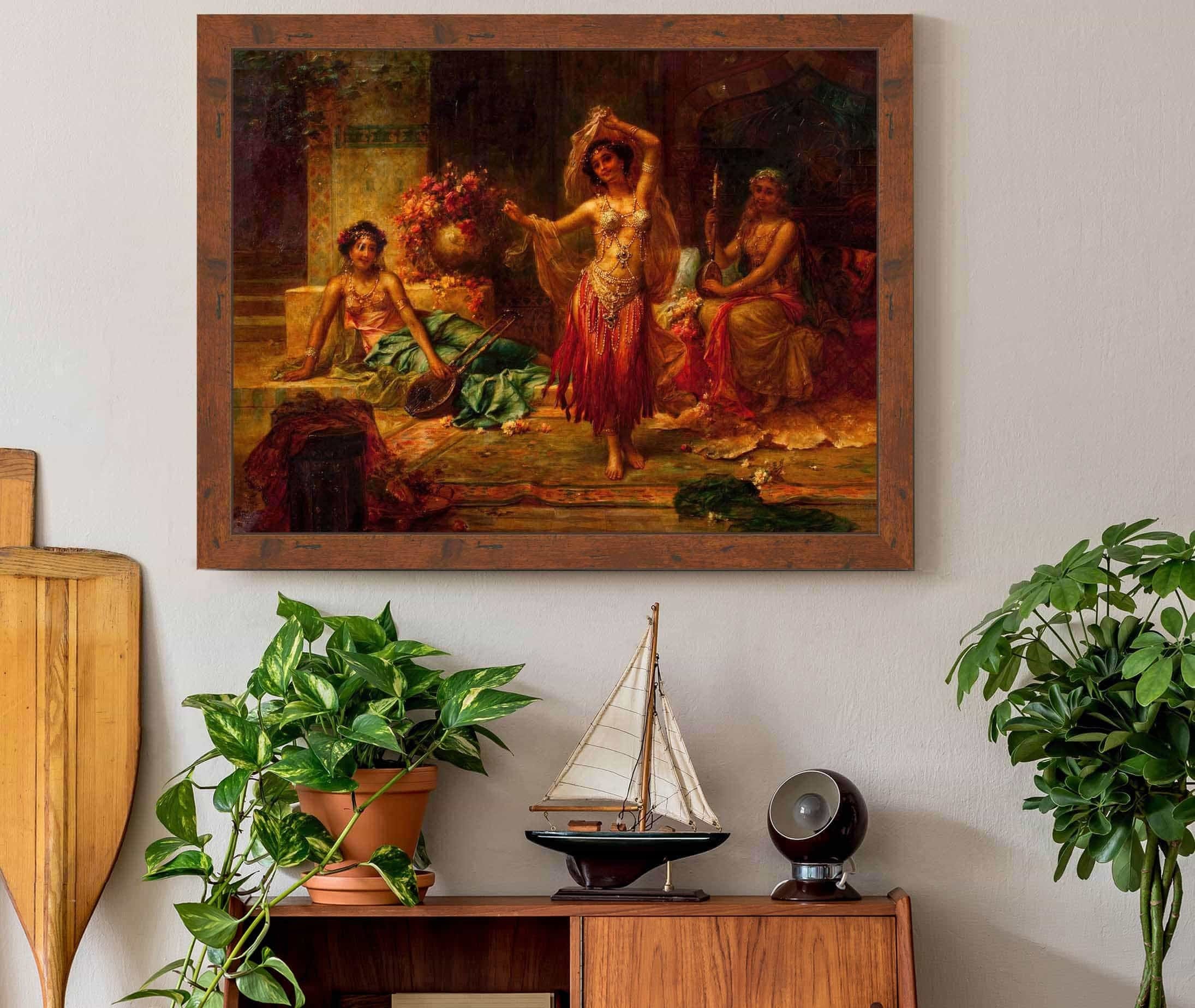 Harem Entertainers by Hans Zatzka