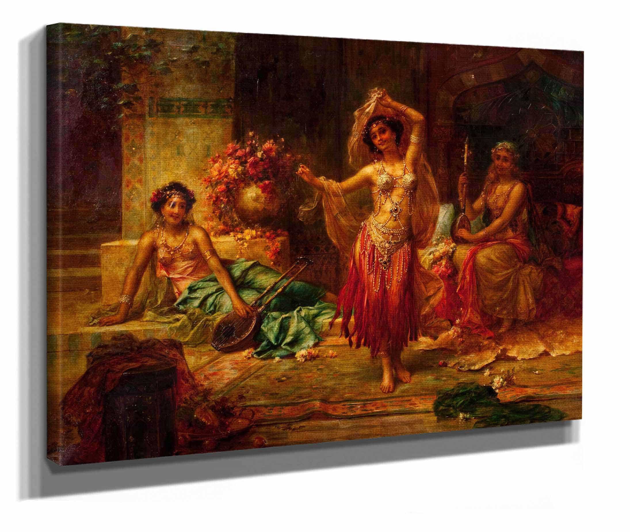 Harem Entertainers by Hans Zatzka