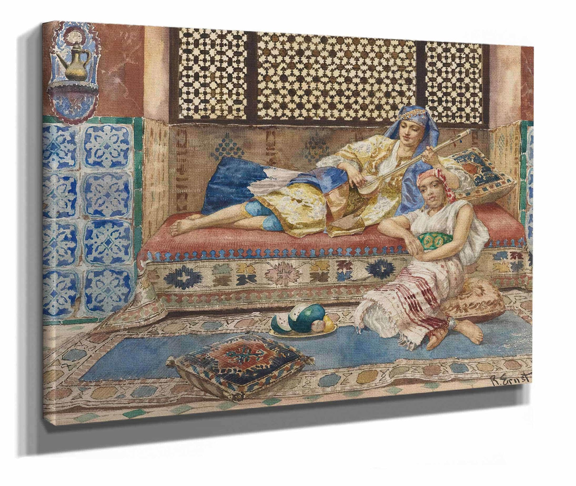 Harem Song by Rudolf Ernst