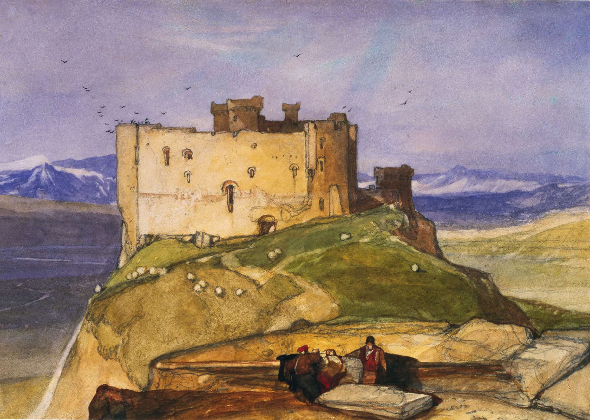 Harlech Castle by John Sell Cotman