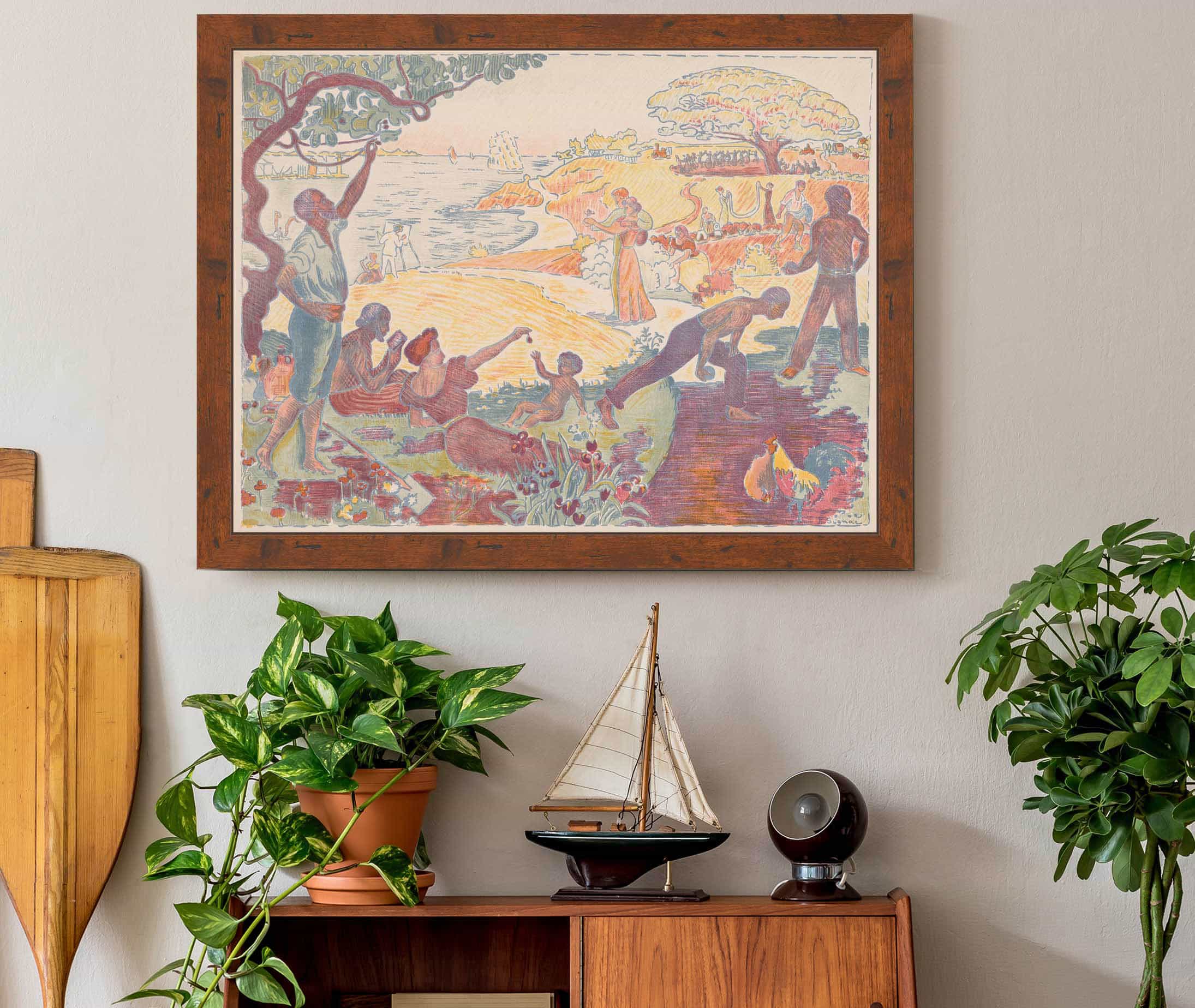 Harmonious Times by Paul Signac