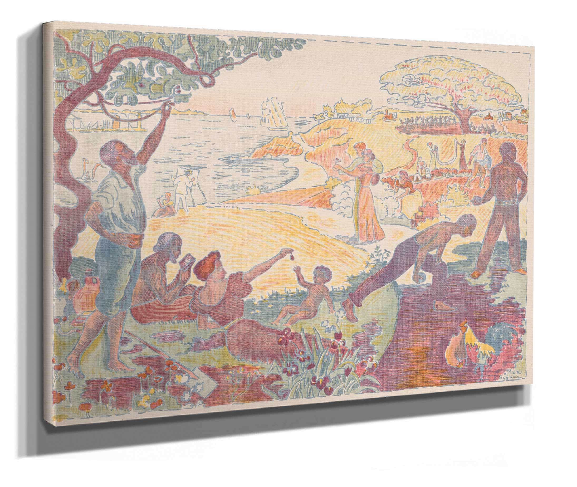Harmonious Times by Paul Signac