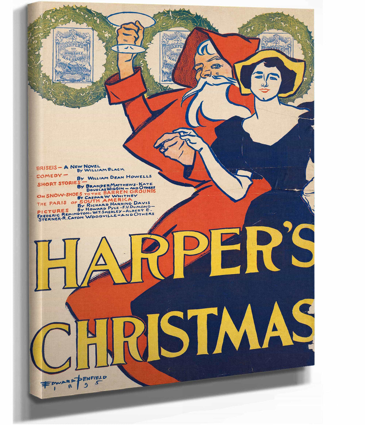 Harpers Christmas by Edward Penfield