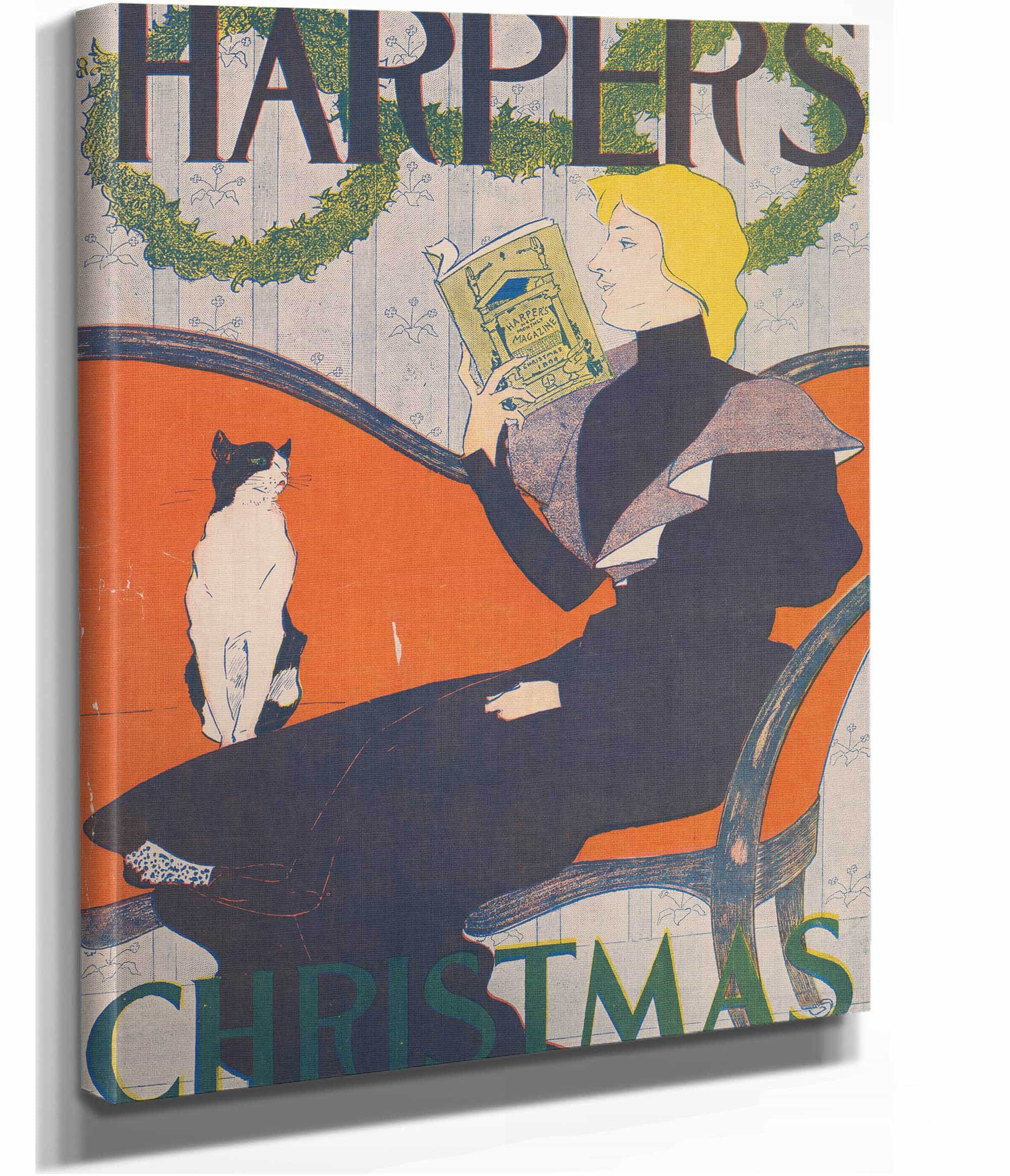 Harpers Christmas by Edward Penfield