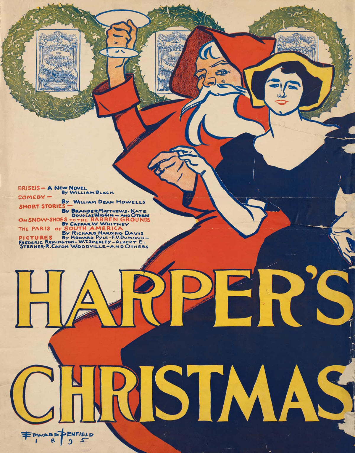Harpers Christmas by Edward Penfield
