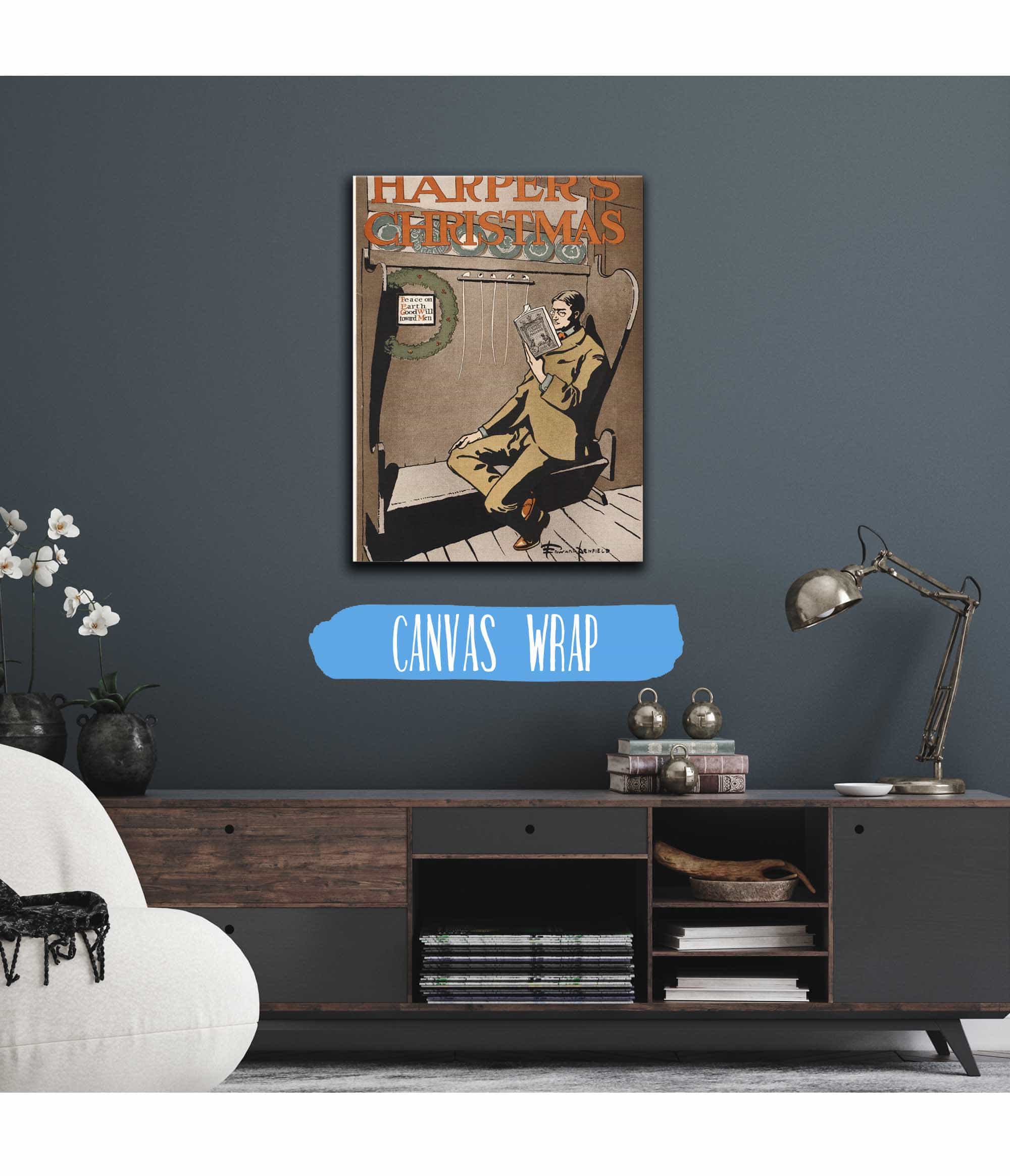 Harpers Christmas by Edward Penfield