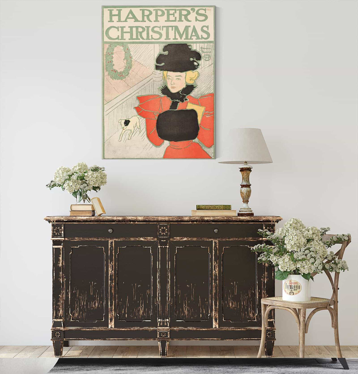 Harpers Christmas by Edward Penfield