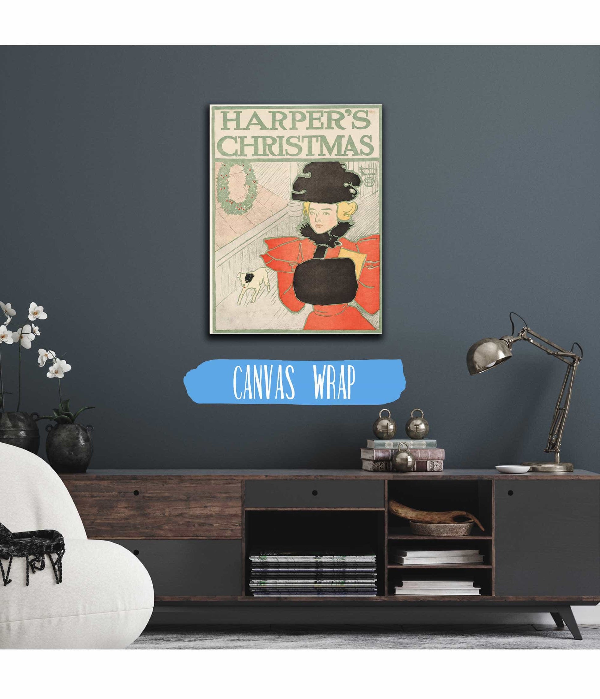 Harpers Christmas by Edward Penfield