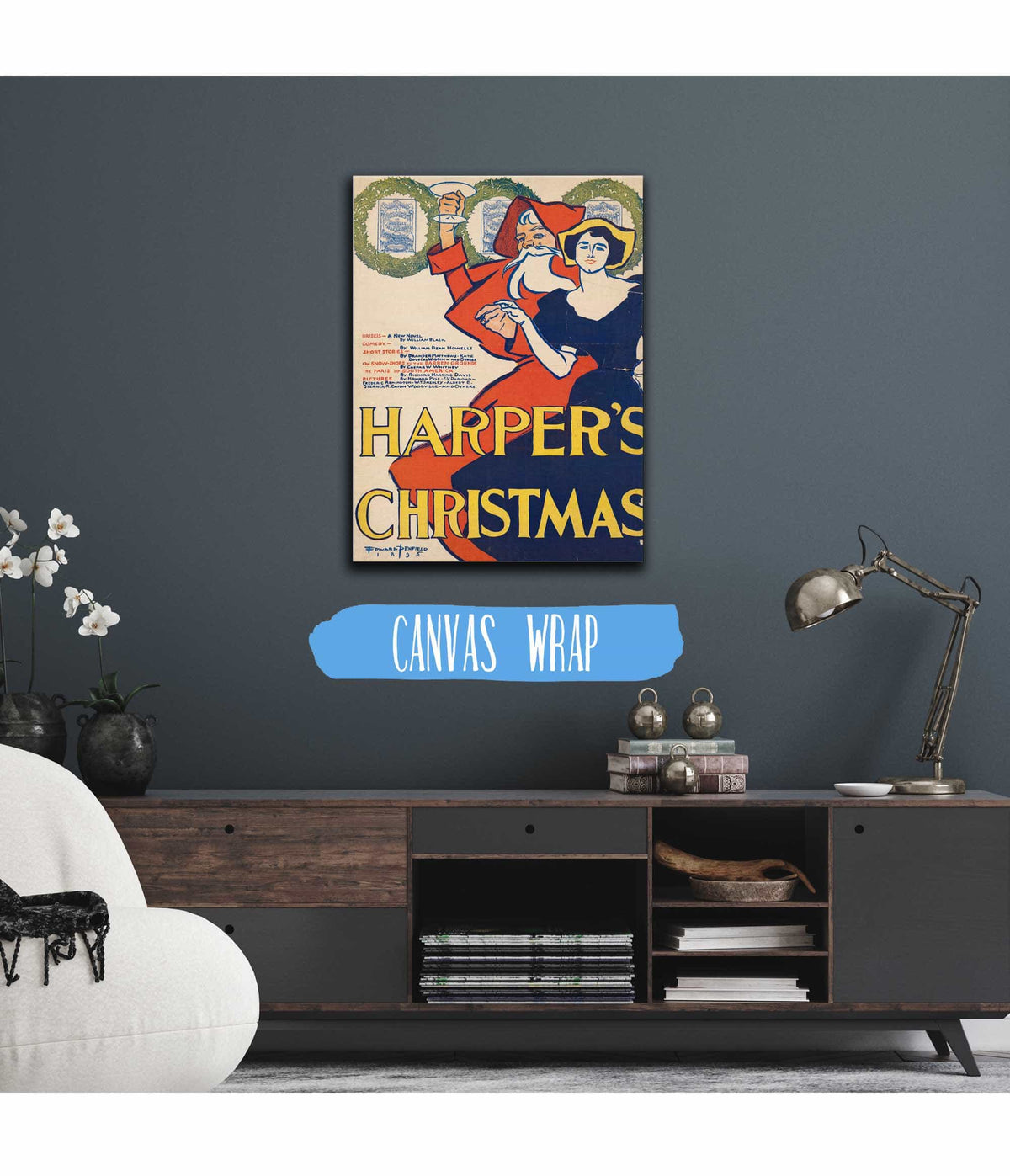 Harpers Christmas by Edward Penfield