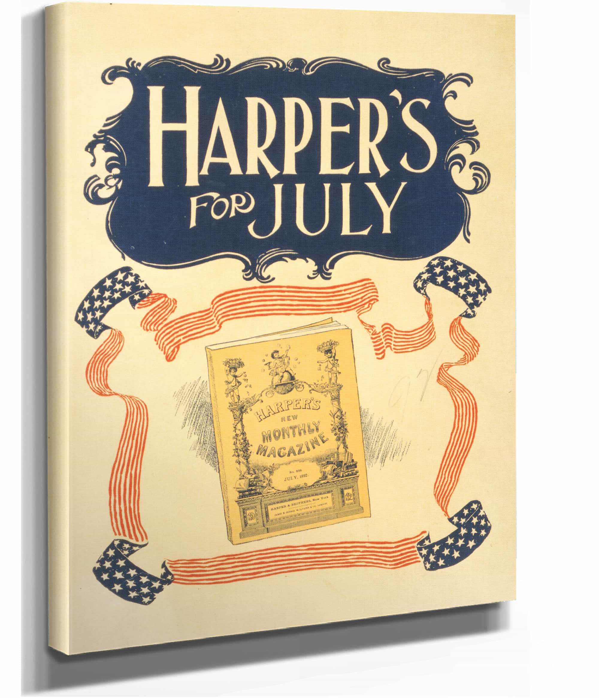 Harpers For July by Edward Penfield