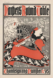 Harpers Round Table Thanksgiving Number by Will Bradley