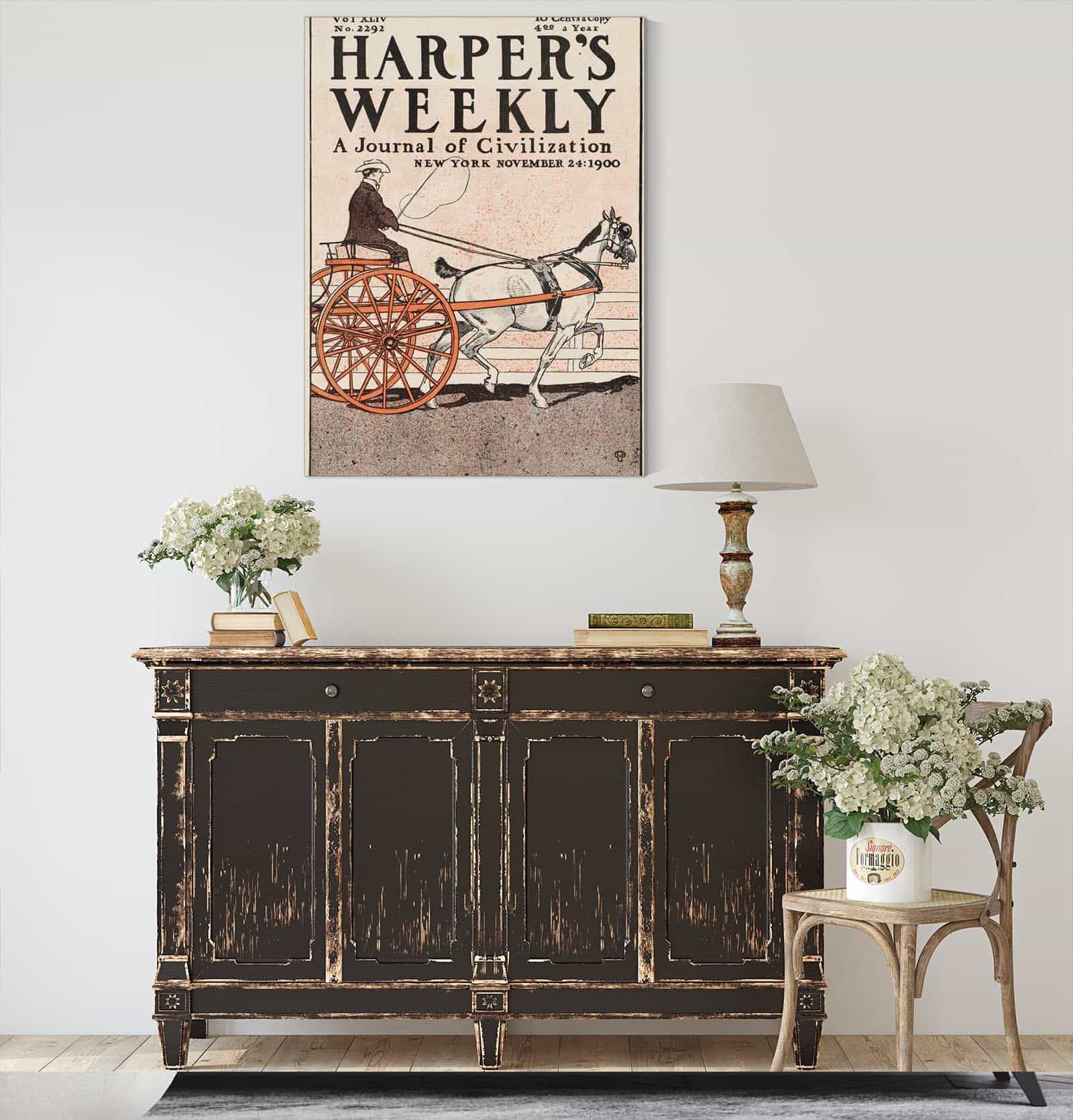 Harpers Weekly A Journal Of Civilization by Edward Penfield