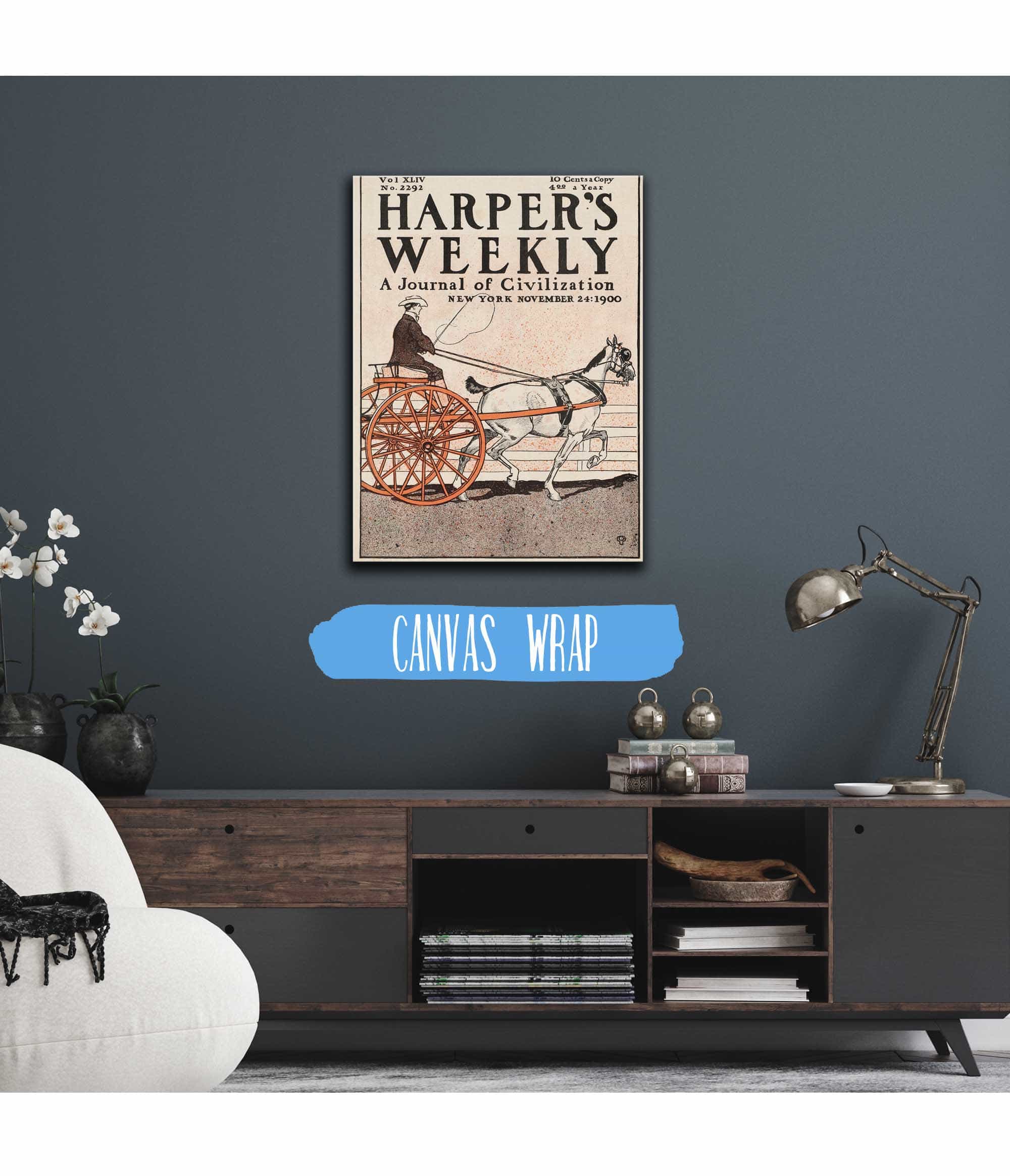Harpers Weekly A Journal Of Civilization by Edward Penfield