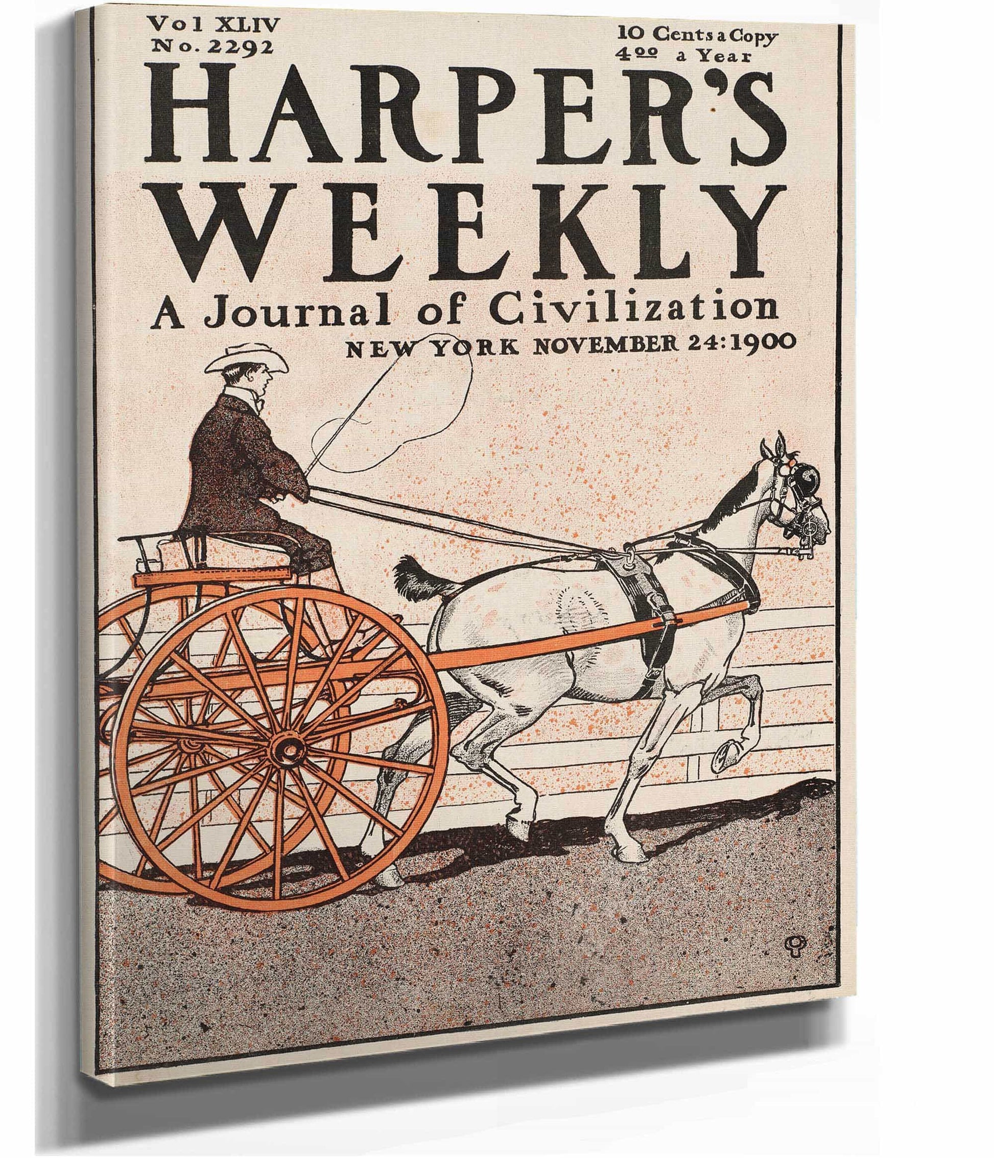 Harpers Weekly A Journal Of Civilization by Edward Penfield