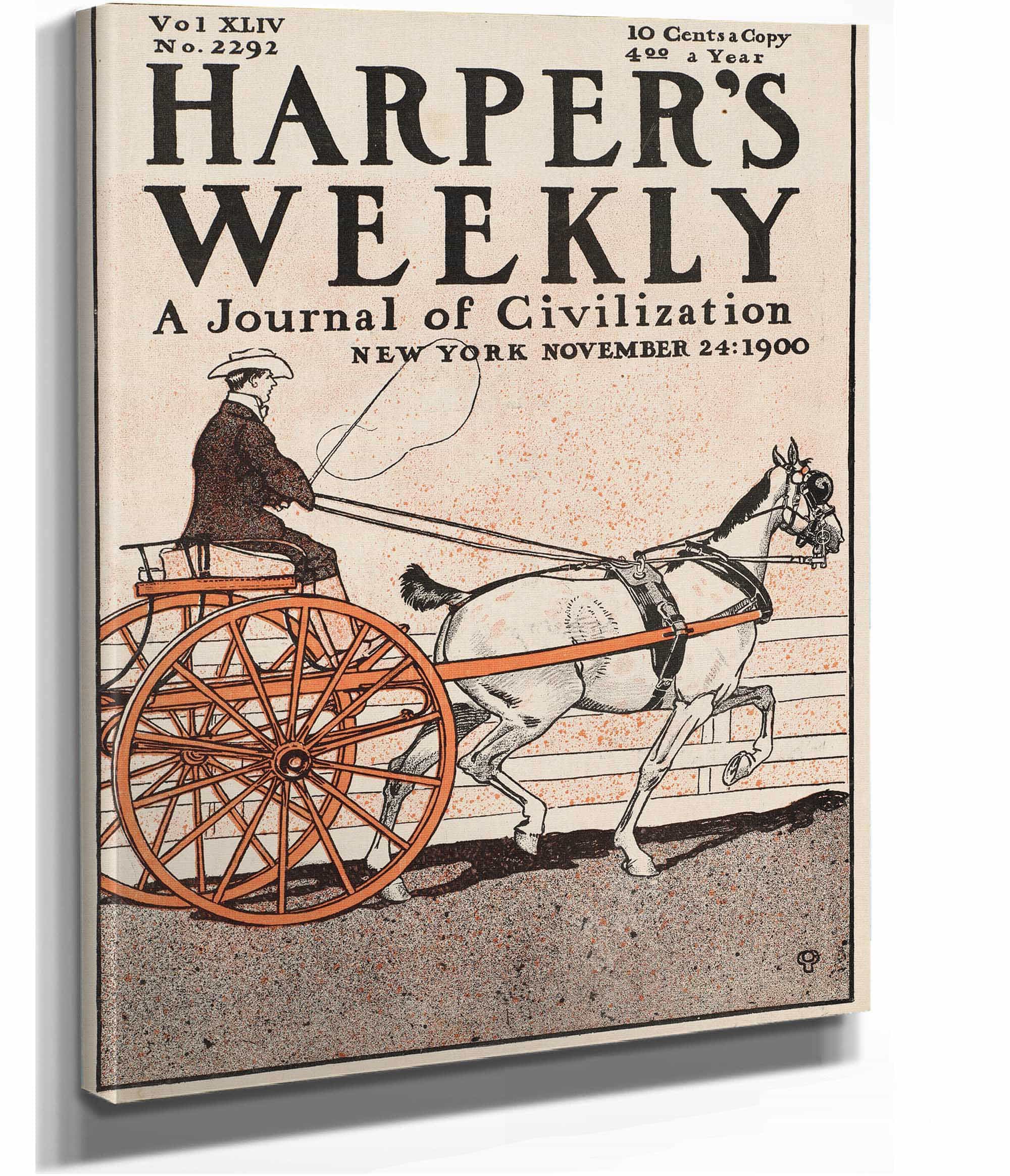 Harpers Weekly A Journal Of Civilization by Edward Penfield