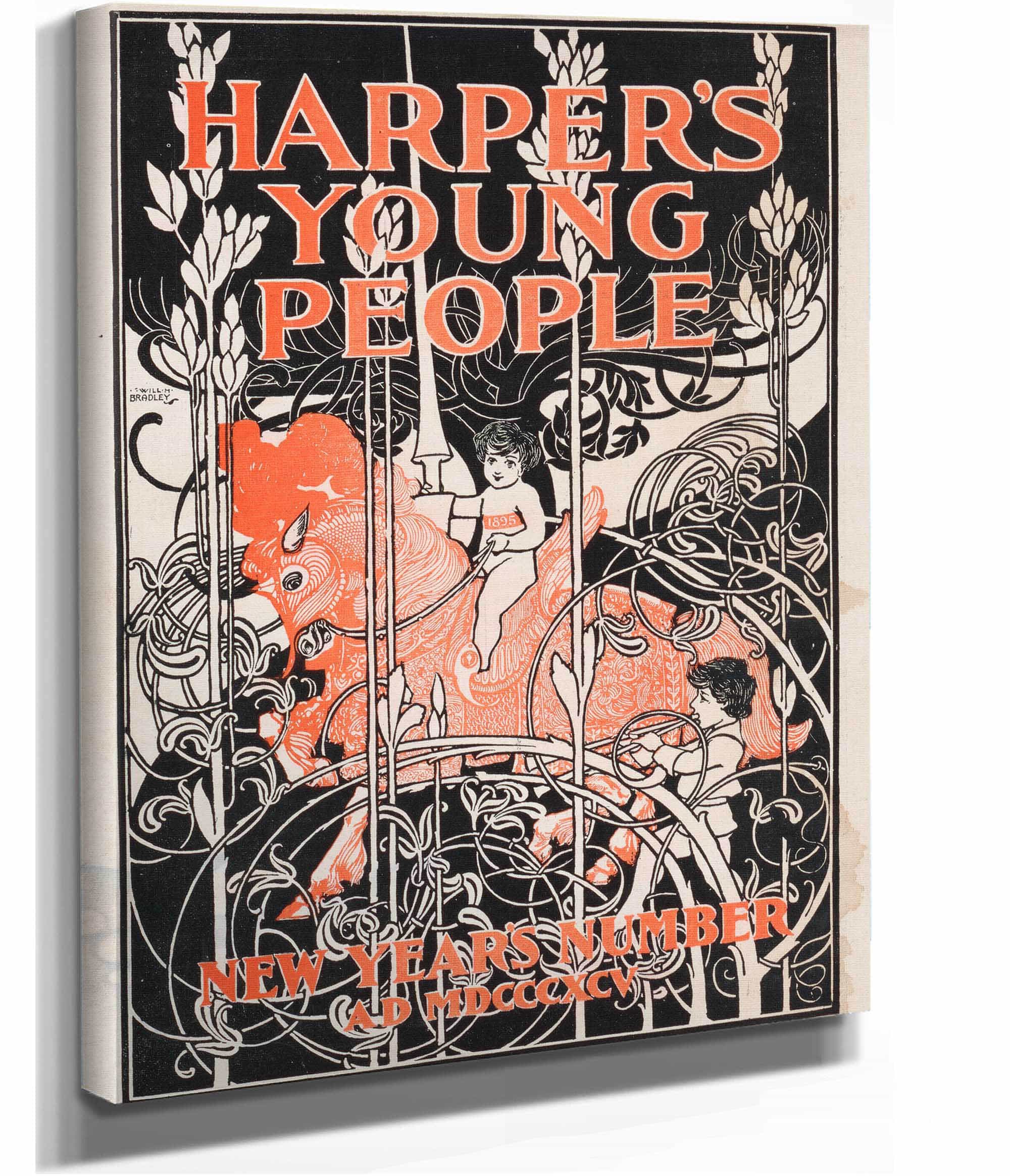 Harpers Young People New Years Number by Will Bradley