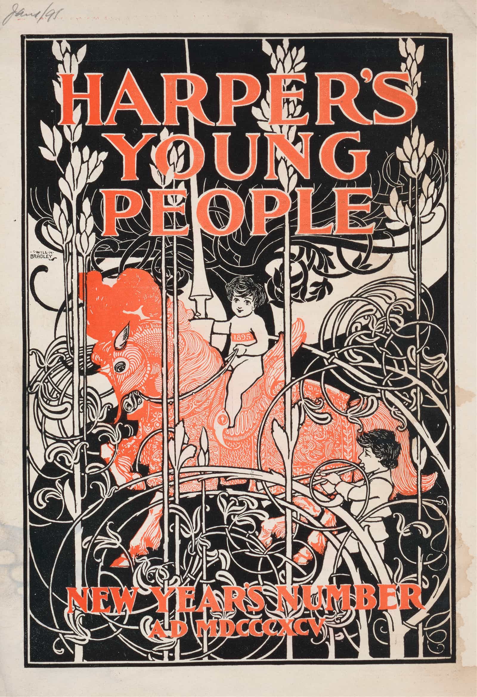 Harpers Young People New Years Number by Will Bradley
