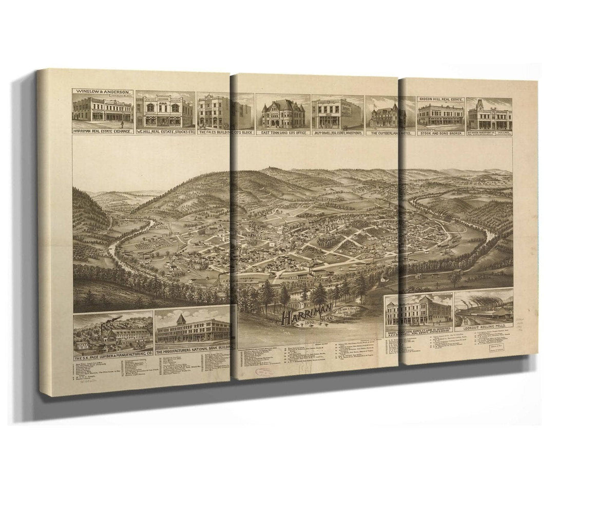 Harriman Tenn 1892  State Of Tennessee