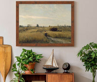 Harvest by Charles Francois Daubigny