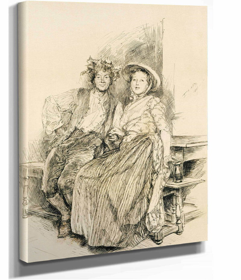 Harvest Home by Edwin Austin Abbey