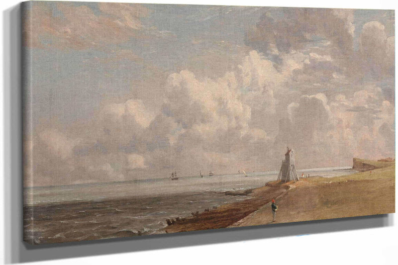 Harwich The Low Lighthouse And Beacon Hill by John Constable