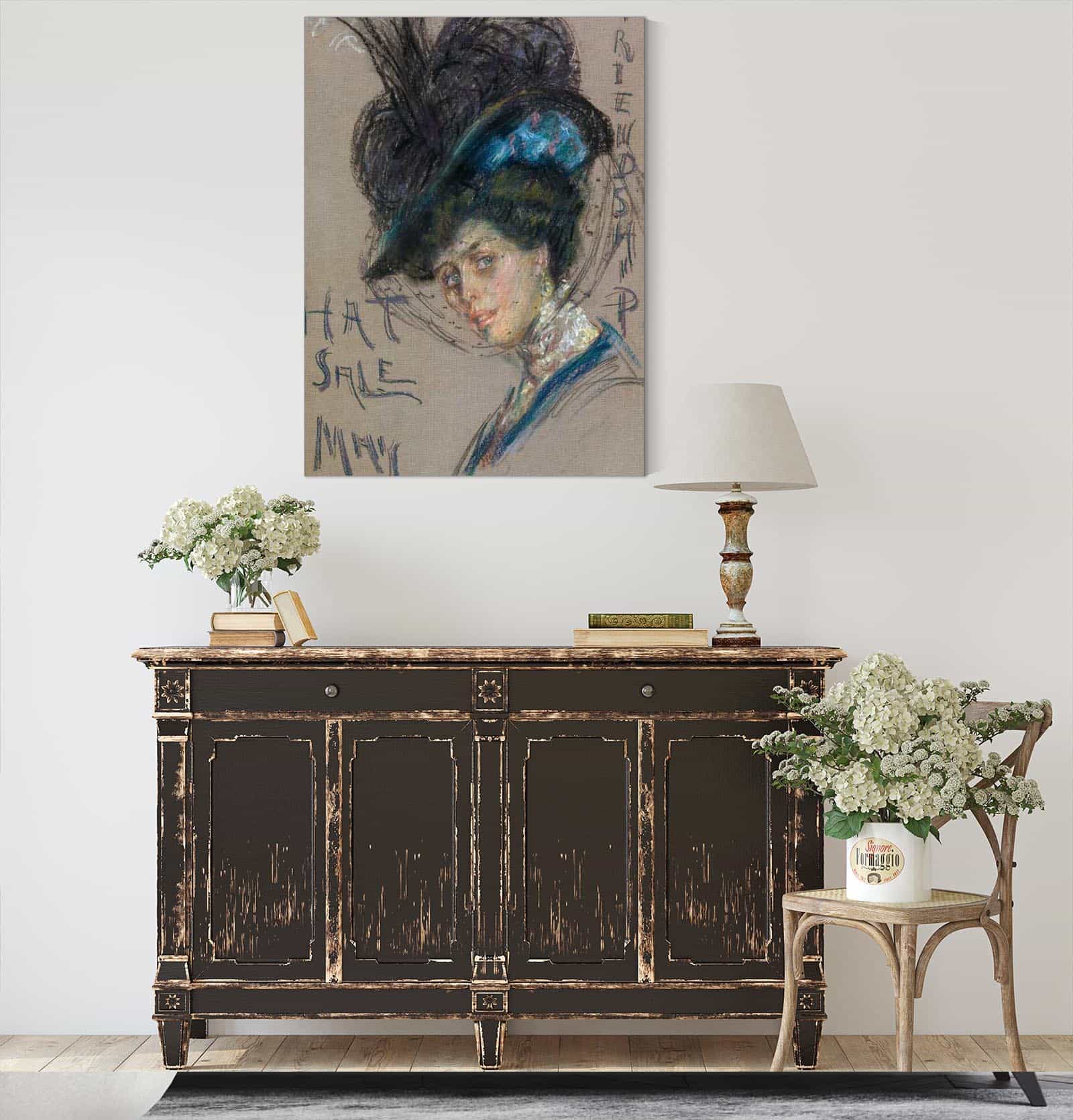 Hat Sale Poster by Alice Pike Barney