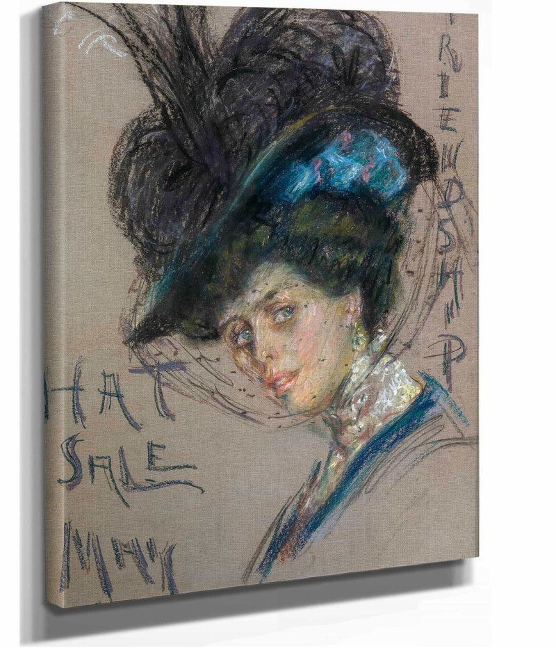 Hat Sale Poster by Alice Pike Barney