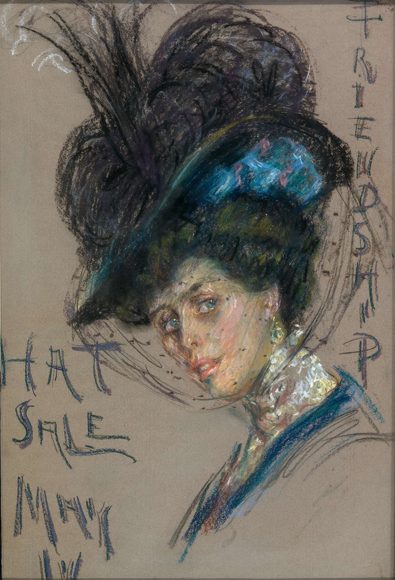 Hat Sale Poster by Alice Pike Barney
