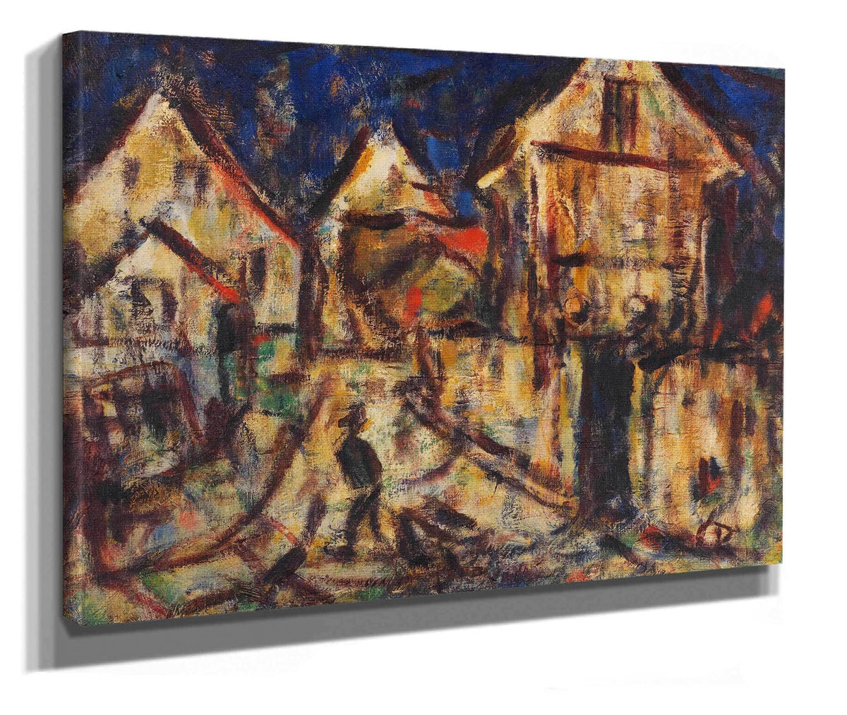 Hauser In Soest by Christian Rohlfs