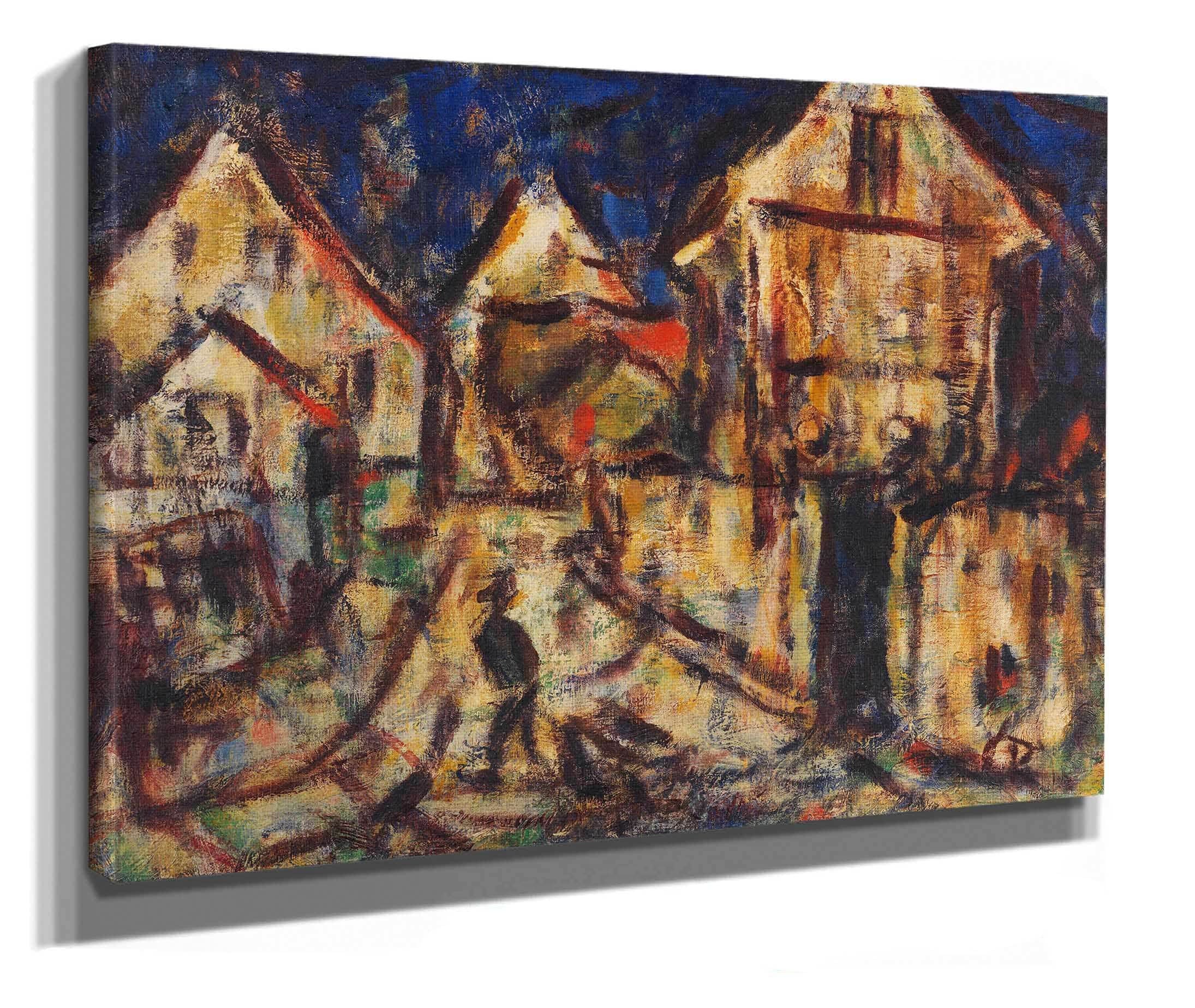 Hauser In Soest by Christian Rohlfs