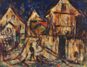 Hauser In Soest by Christian Rohlfs