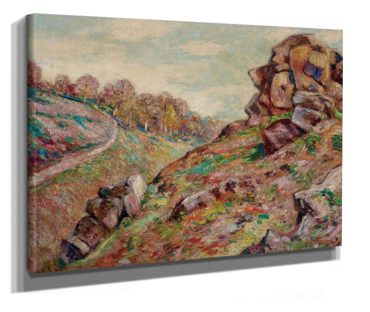 Hauteur De La Sedelle Paysage De La Creuse by Armand Guillaumin