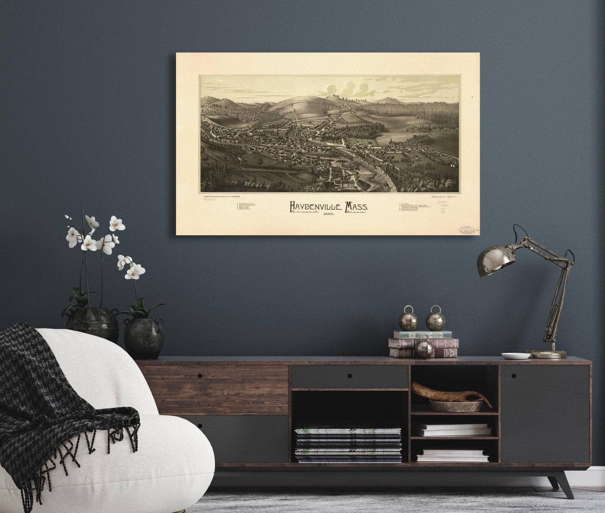 Haydenville Mass 1886  State Of Massachusetts