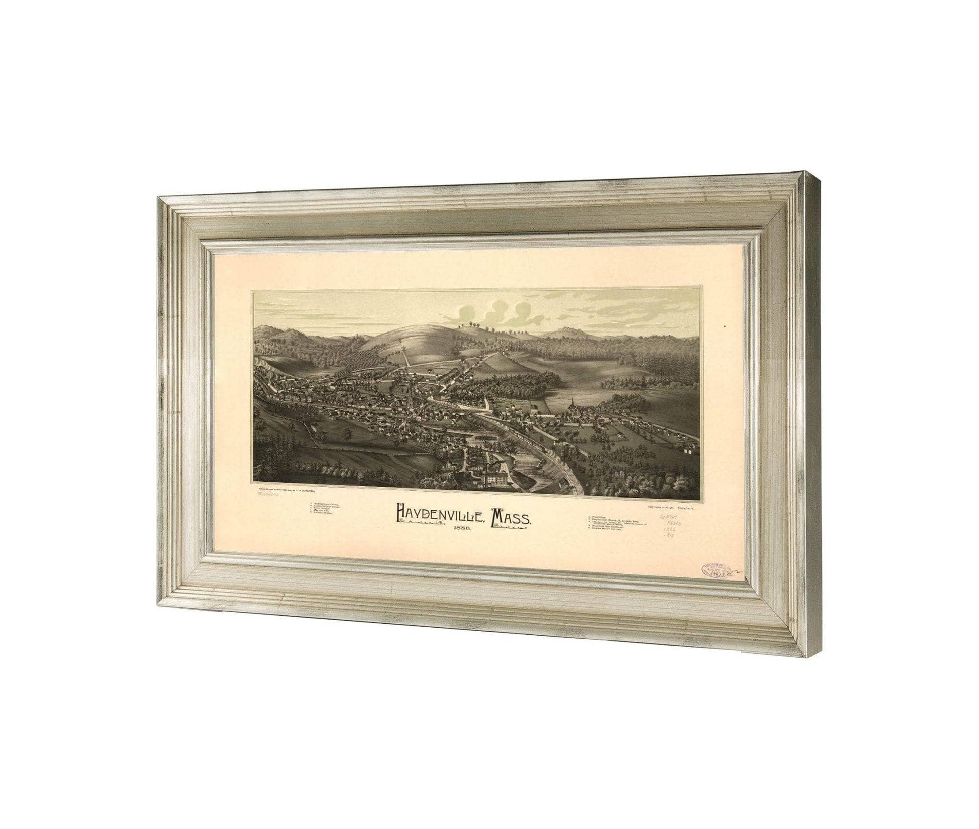 Haydenville Mass 1886  State Of Massachusetts