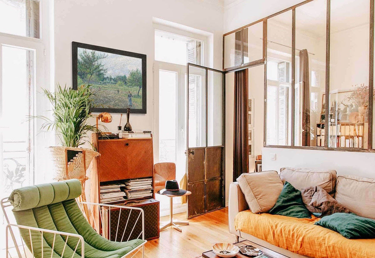 Haymaking At Eragny by Camille Pissarro