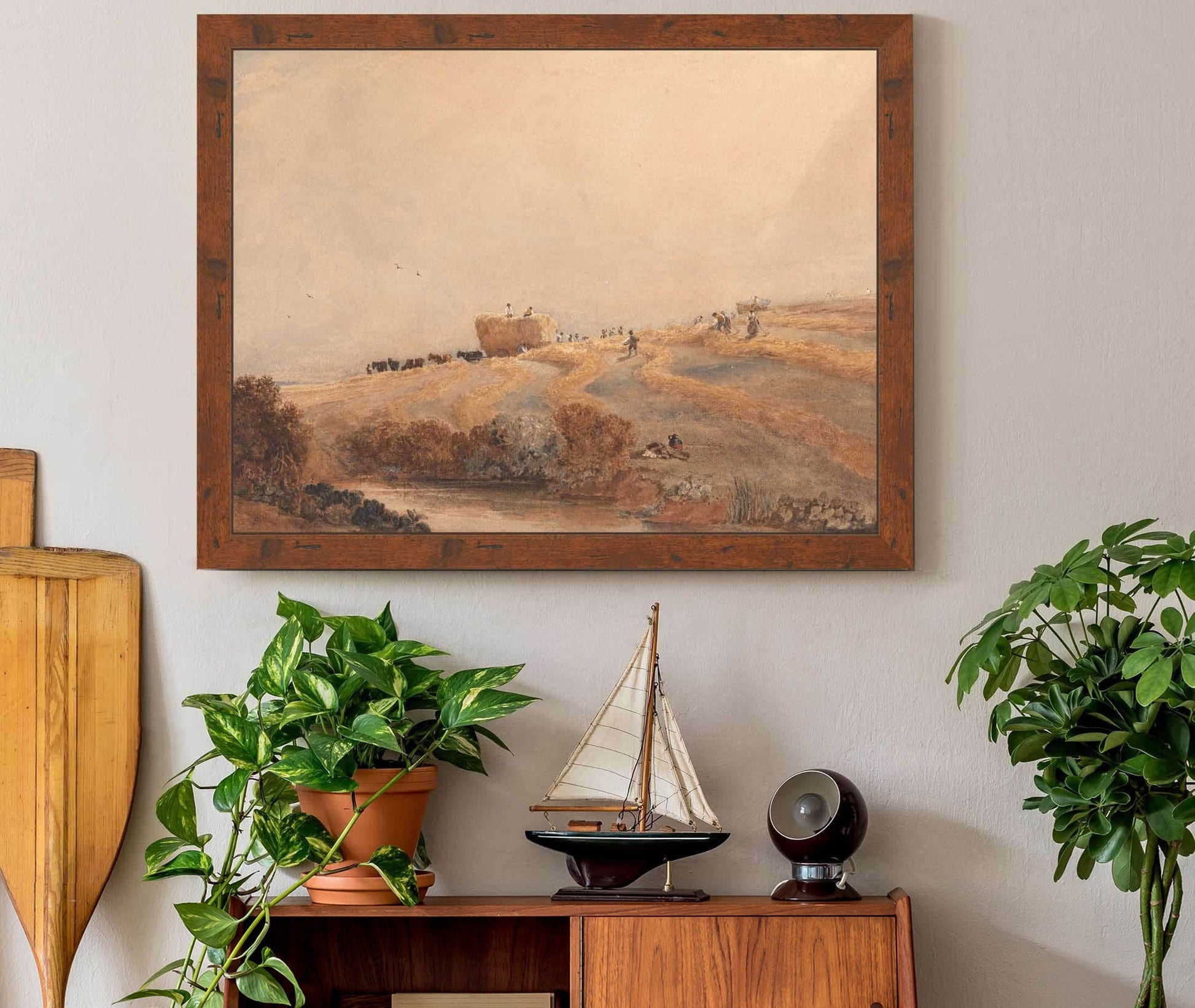 Haymaking by David Cox