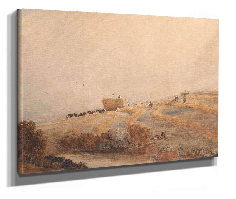 Haymaking by David Cox
