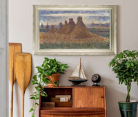 Haystacks by Georges Seurat