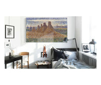 Haystacks by Georges Seurat