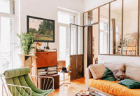 Haystacks Morning Eragny by Camille Pissarro