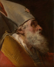 Head Of A Bishop by Gaetano Gandolfi