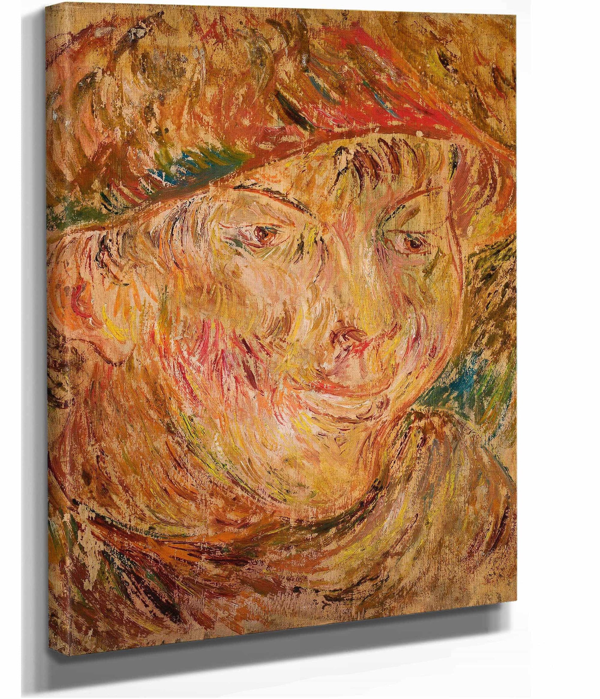 Head Of A Boy In A Hat by Tadeusz Makowski