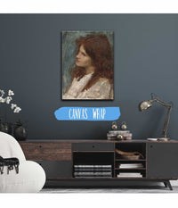 Head Of A Girl by John William Waterhouse