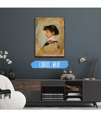 Head Of A Model by John William Waterhouse