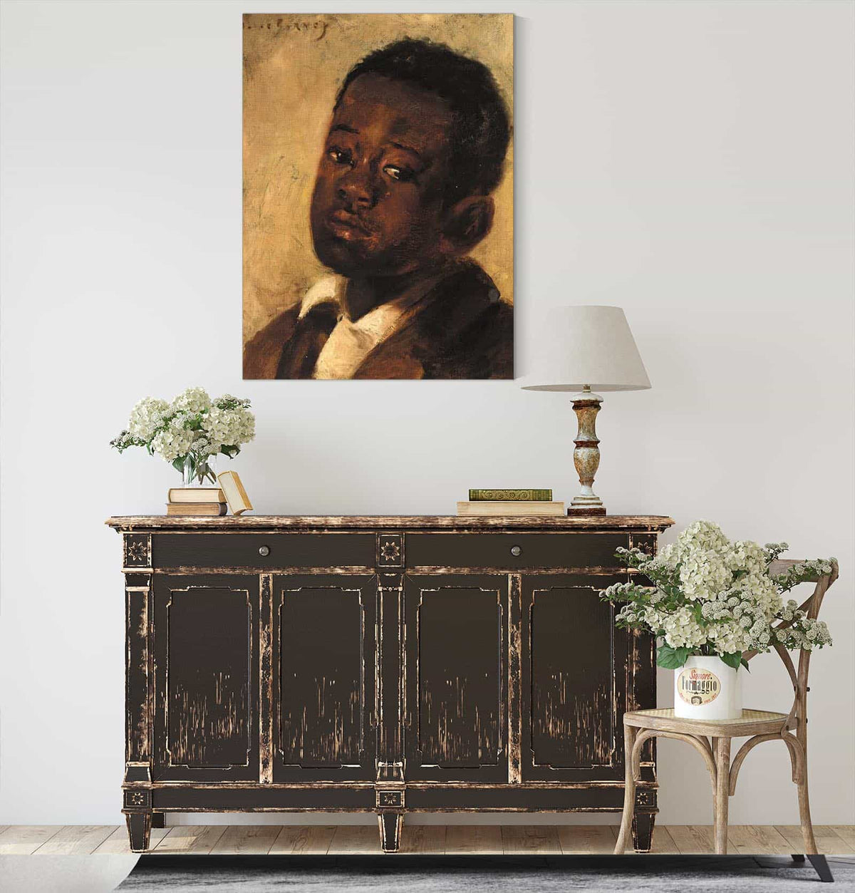 Head Of A Negro Boy by Alice Pike Barney