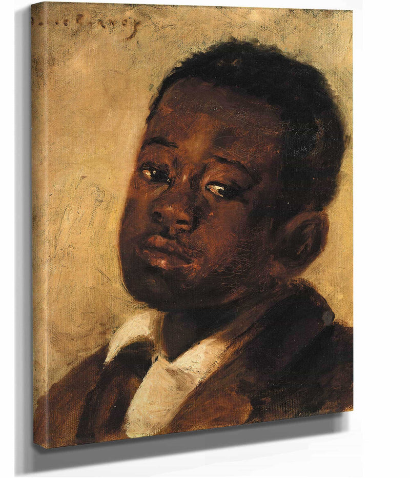 Head Of A Negro Boy by Alice Pike Barney