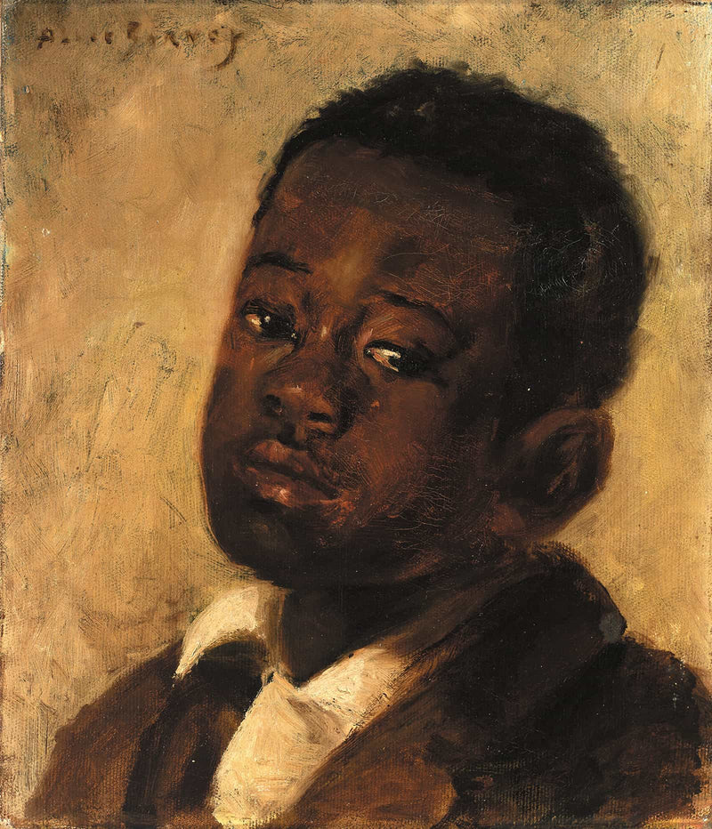 Head Of A Negro Boy by Alice Pike Barney